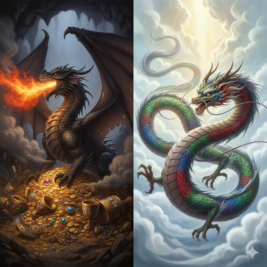 Different Types of Dragons: How Western and Eastern Dragons Became Two Legendary Symbols