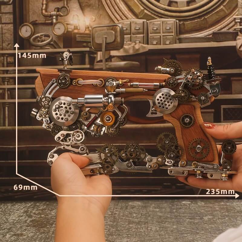 Steampunk Archimedes Steam Crossbow Dimensions Chart