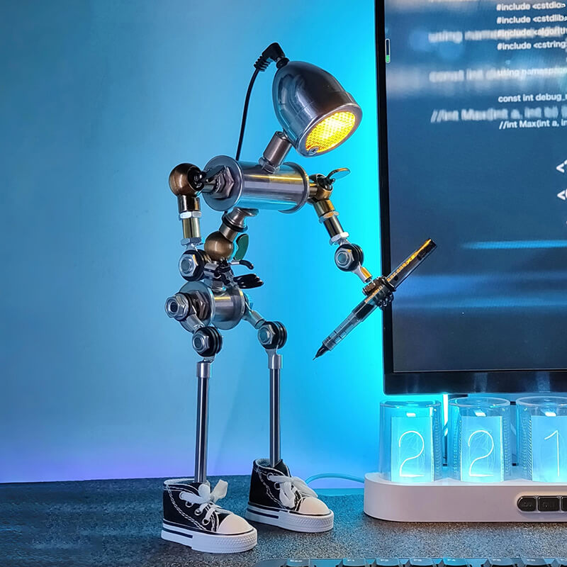 Creative Lighting - Unique Table Lamp | Cyberpunk Human Figurine