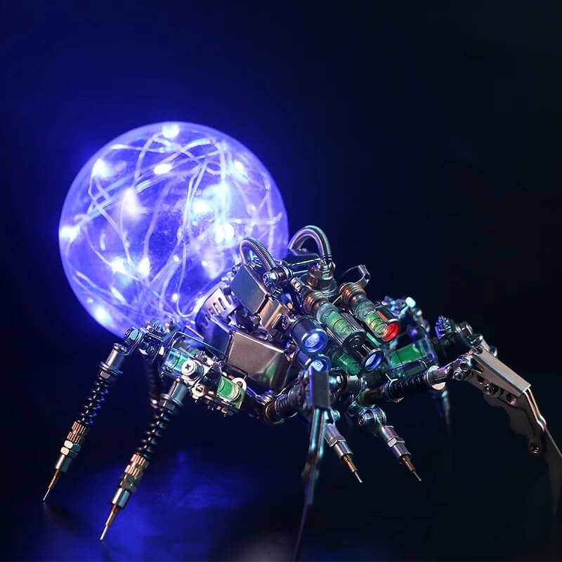 Cyberpunk Electromagnetic Spider Side