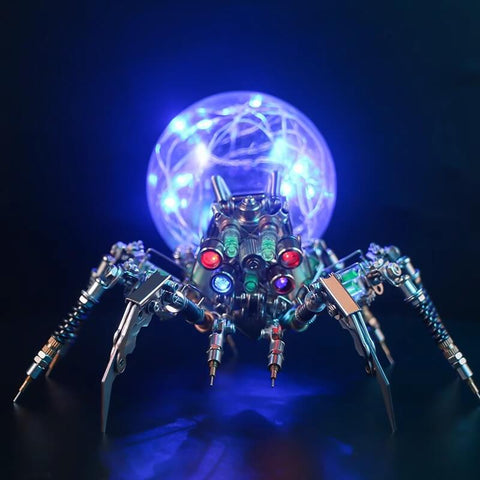 Cyberpunk Electromagnetic Spider Head