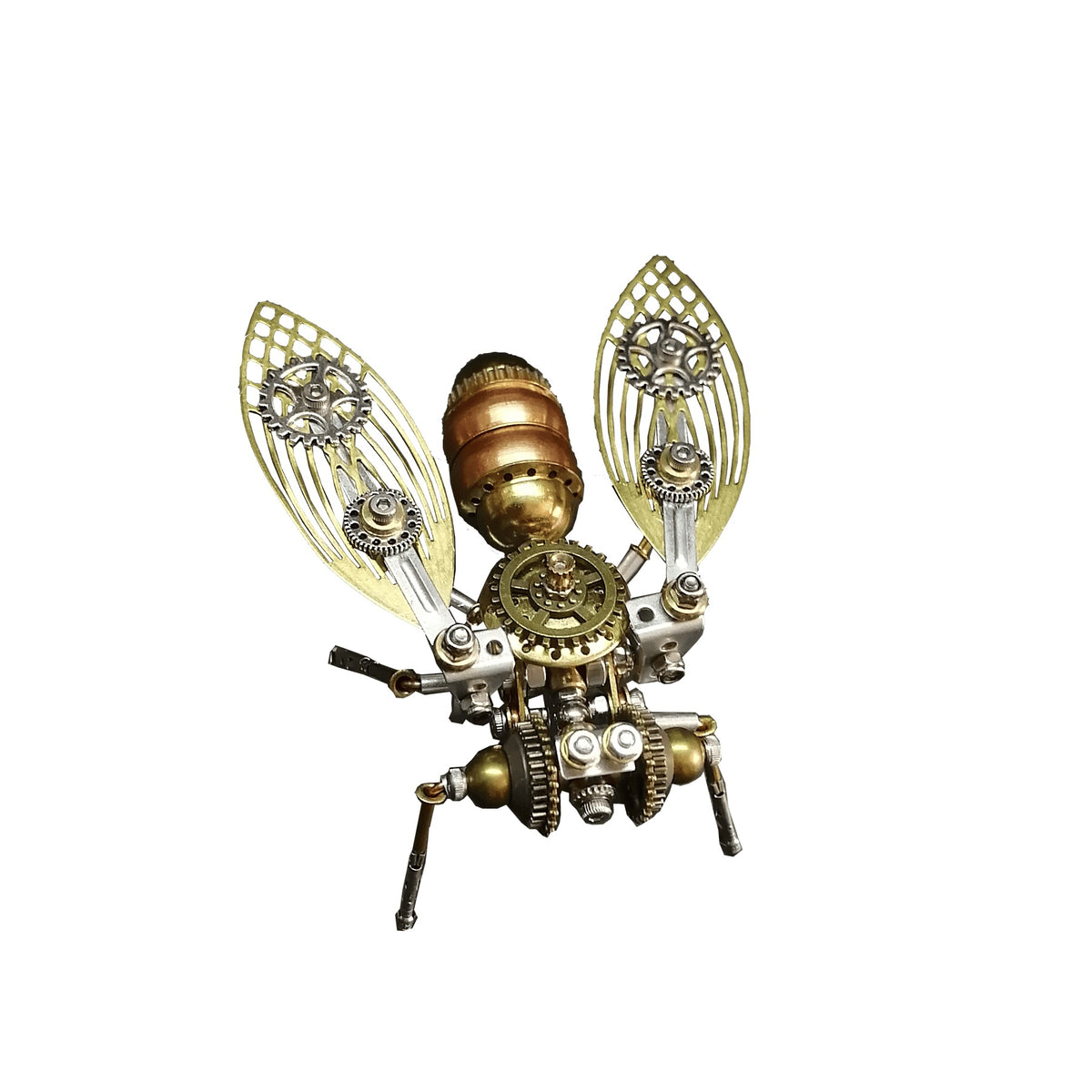 Steampunk Mechanical Cicada 3D Metal Puzzle Kit – 172 Pieces