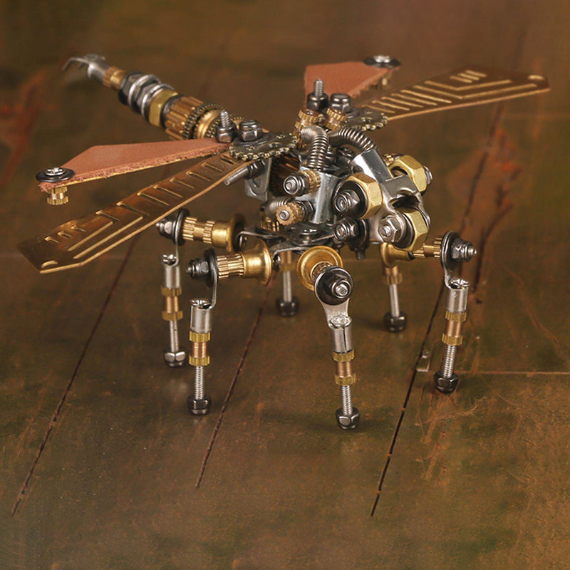 steampunk-mechanical-dragonfly-metal-model-kit-three-quarter-view