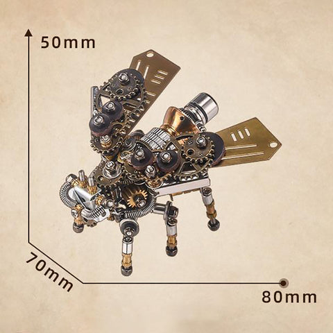 steampunk-mechanical-firefly-metal-model-kit-size-dimensions