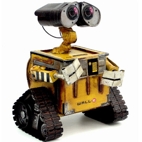 WALL-E Robot Model – Handmade Vintage Metal Robot Figure for Desk, Shelf & Home Decor